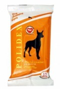 Polidex Влажные салфетки-Для шерсти.15шт/уп. Очищают и освежают шерсть и кожу собак. Гипоаллергенны. Не содержат спирт.