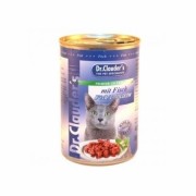 DR.CLAUDER`S КОН 415 Г ДЛЯ КОШЕК РЫБА + ЛОСОСЬ Ж/Б Страна Германия