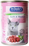 DR.CLAUDER`S КОН 415 Г ДЛЯ КОШЕК ЛОСОСЬ + ТУНЕЦ Ж/Б Страна Германия