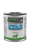 Farmina Vet Life Renal – полнорационный диетический влажный корм для собак, специально разработанный для поддержания функции почек в случаях почечной недостаточности. Вспомогательная терапия при застойной сердечной недостаточности.