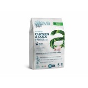 ALLEVA HOLISTIC CAT HAIRBALL Беззерновой полнорационный корм для кошек для выведения комочков шерсти. Курица, утка, волокна сахарного тростника и женьшень. (Италия)