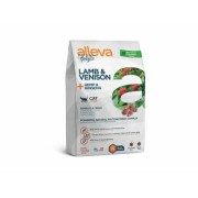 ALLEVA HOLISTIC CAT ADULT LAMB & VENISON Беззерновой полнорационный корм для взрослых кошек. Ягненок, оленина, конопля и женьшень (Италия)