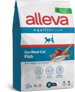 ALLEVA EQUILIBRIUM FISH STERILIZED CAT Полнорационный корм для взрослых стерилизованных кошек с рыбой (Италия)