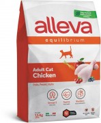 ALLEVA EQUILIBRIUM CHICKEN ADULT CAT Полнорационный корм для взрослых кошек с курицей (Италия)