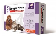 Inspector Quadro Tabs Инспектор таблетки от блох и клещей для собак от 8 до 16 кг. 