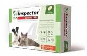 Inspector Quadro Tabs Инспектор таблетки от блох и клещей для собак от 2 до 8 кг.