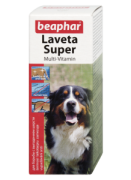 BEAPHAR Laveta Super For Dogs 50 мл. Витамины для шерсти собакам. Способствуют быстрой и качественной линьке