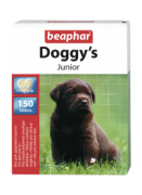 Beaphar Doggy`s Junior 150 табл. Витаминизированное лакомство для щенков. Идеальное дополнение к каждодневному рациону щенков в возрасте от 6 недель