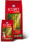 Farmina Ecopet natural adult mini Полнорационный, сбалансированный корм для взрослых собак мелких пород с курицей 