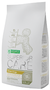 NATURE'S PROTECTION SC White Dog Adult Small Breeds КОРМ ДЛЯ ВЗРОСЛЫХ СОБАК МЕЛКИХ И СРЕДНИХ ПОРОД С БЕЛОЙ ШЕРСТЬЮ Новый корм высшего качества! NATURE'S PROTECTION SC White Dog Adult Small Breeds КОРМ ДЛЯ ВЗРОСЛЫХ СОБАК МЕЛКИХ И СРЕДНИХ ПОРОД С БЕЛОЙ ШЕРСТЬЮ Новый корм высшего качества!