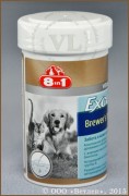 8 в 1 Бреверс Витамины с пивными дрожжами для кошек и собак (8 in 1 Excel Brewers Yeast), банка 780 таб.