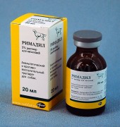 Римадил 5% инъекц. р-р, фл. 20 мл Нестероидный противовоспалительный препарат для собак, действующее вещество карпрофен
