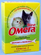 Омега NEO Витаминно-минеральный комплекс - лакомство для котят с таурином и L-карнитином уп. 60 таб.