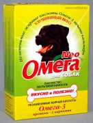 Омега NEO мв лакомство для собак с протеином и L-карнитином, уп. 90 таб.
