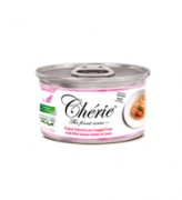 Cherie in Gravy - Микс из хлопьев желтоперого тунца и ставриды с лососем в желе 80г 