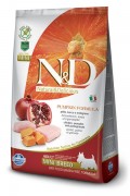 Farmina Беззерновой PUMPKIN CHICKEN & POMEGRANATE adult MINI dog Беззерновой корм для взрослых собак Мелких и Карликовых пород Курица с Гранатом и Тыква