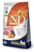 Farmina Беззерновой PUMPKIN LAMB & BLUEBERRY Adult Mini dog Беззерновой корм для взрослых собак Мелких  и Карликовых пород Ягненок с Черникой и Тыква