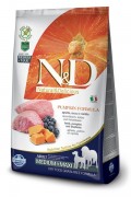 Farmina Беззерновой PUMPKIN LAMB & BLUEBERRY ADULT Medium & Maxi dog Беззерновой корм для взрослых собак всех пород Ягненок с Черникой и Тыква