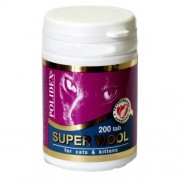 Super Wool plus (Супер Вул плюс), для кошек 200 табл. Улучшает остояние и стимулирует рот шерсти,защищает от сухости кожи и появления перхоти