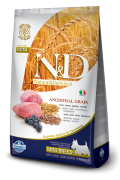 Farmina Низкозерновой N&D Low Grain Dog Lamb & Blueberry Adult MINI  Фармина Н&Д Низкозерновой Ягненок с Черникой - полнорационный корм для взрослых собак Мелких и Карликовых пород  