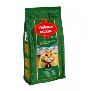 РОДНЫЕ КОРМА сухой корм для взрослых кошек БАРАШЕК