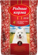  РОДНЫЕ КОРМА сухой корм для взрослых собак всех пород ГОВЯДИНА