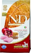 Farmina N&D Low Grain НИКОЗЕРНОВОЙ LIGHT CHICKEN, SPELT, OATS&POMEGRANATE Adult medium&maxi для взрослых собак СРЕДНИХ И КРУПНЫХ пород СКЛОННЫХ К ОЖИРЕНИЮ 