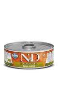 Farmina N&D Cat DUCK & PUMPKIN WET FOOD Утка и тыква. Полнорационный влажный корм для взрослых кошек.