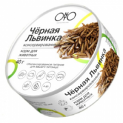 ЧЕРНАЯ ЛЬВИНКА консервированная / Корма и лакомства для ежей, грызунов, птиц и стрижей, рептилий и пр. Вес 40г