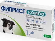 ФИПРИСТ комбо - Капли для собак от 10-20кг. (Словения)