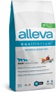 ALLEVA EQUILIBRIUM SENSITIVE OCEAN FISH ADULT MEDIUM/MAXI Полнорационный корм для взрослых собак средних и крупных пород. Сенситив океаническая рыба - с чувствительным пищеварением (Италия)