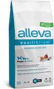 ALLEVA EQUILIBRIUM SENSITIVE OCEAN FISH PUPPY ALL BREEDS Полнорационный корм для щенков всех пород. Сенситив океаническая рыба - с чувствительным пищеварением (Италия)
