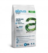 ALLEVA HOLISTIC ADULT OCEAN FISH MEDIUM/MAXI Беззерновой полнорационный корм для взрослых собак средних и крупных пород. Океаническая рыба, конопля и алоэ вера (Италия)
