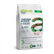ALLEVA HOLISTIC ADULT CHICKEN & DUCK MINI Беззерновой полнорационный корм для взрослых собак мелких пород. Курица, утка, алоэ вера и женьшень (Италия)